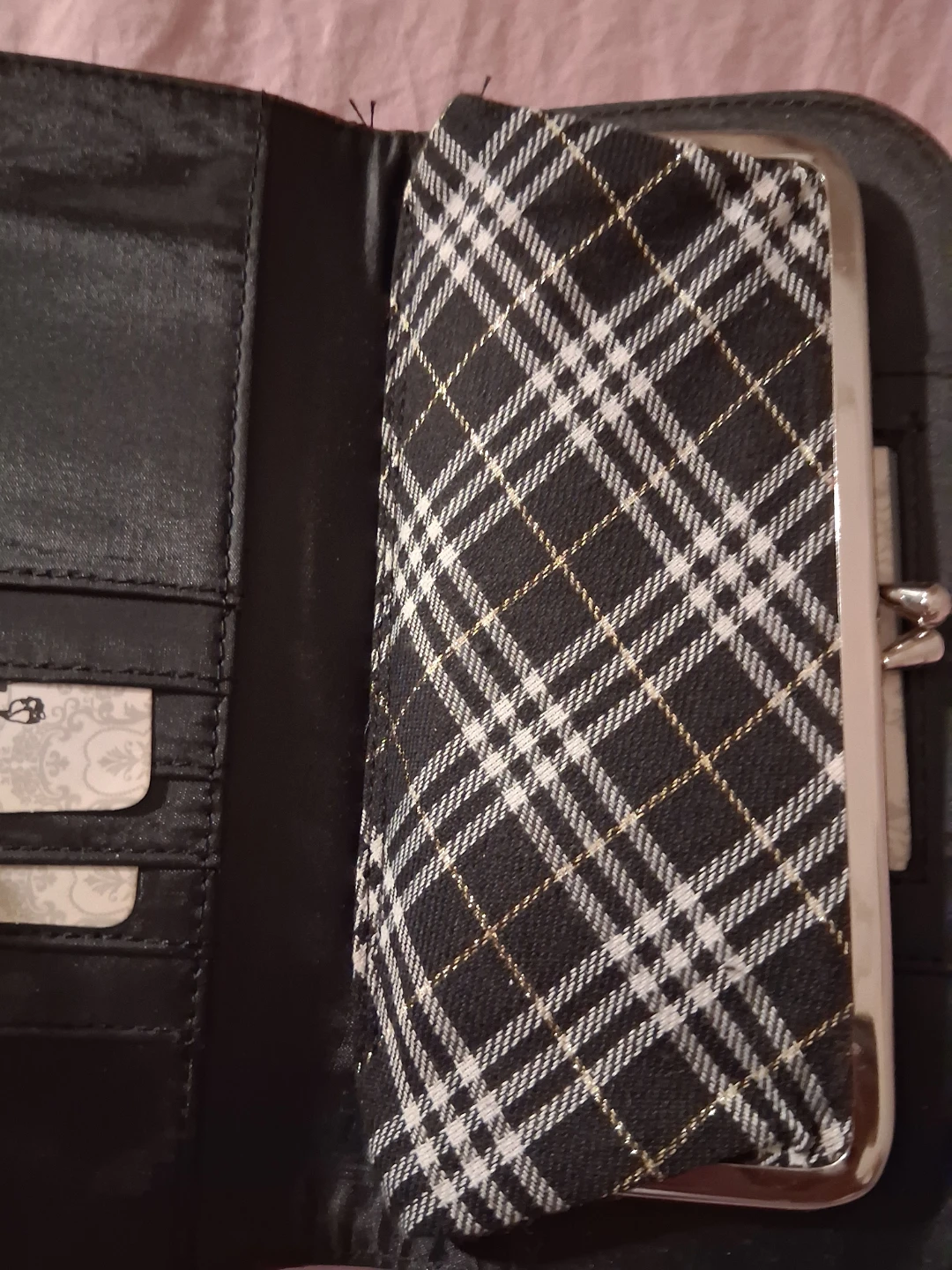 Cute Women Wallet with snap purse inside and credit card holders - photo 2