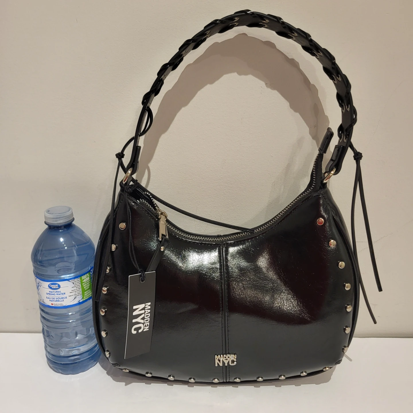 Madden NYC Black Studded Handbag - photo 5