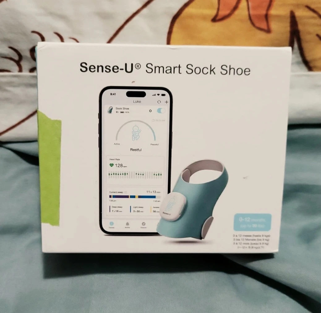 Brand new in box Sense-U Smart Sock Shoe