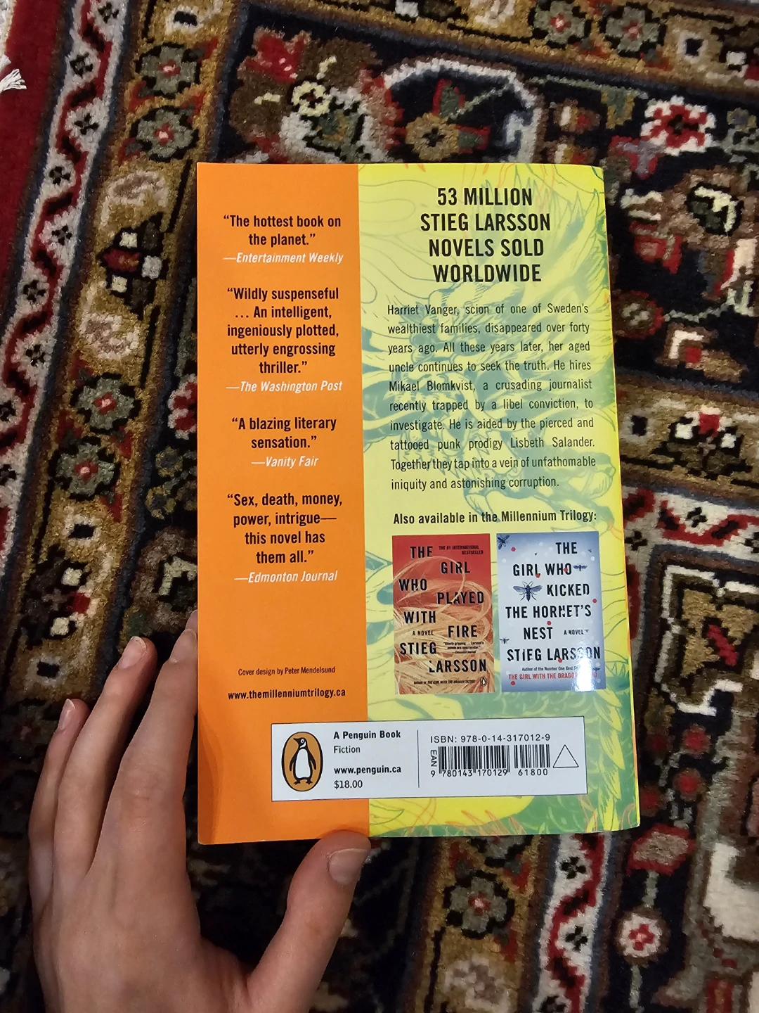 The Girl with the Dragon Tattoo by Stieg Larsson - photo 4