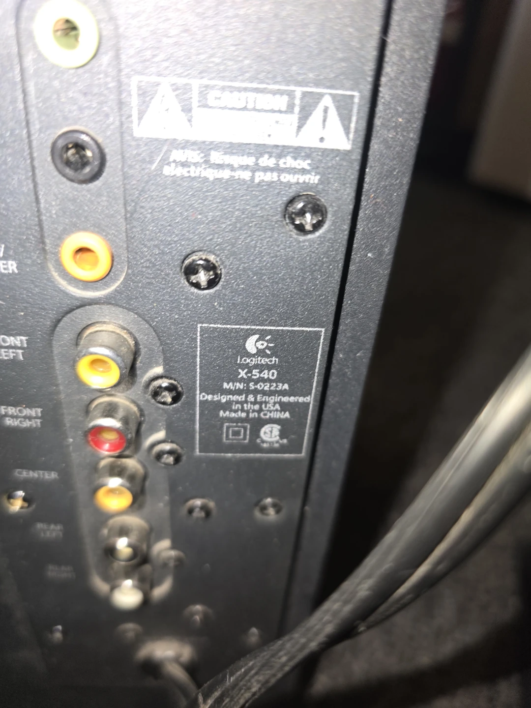 Logitech X-540 5.1 Speaker System - photo 4