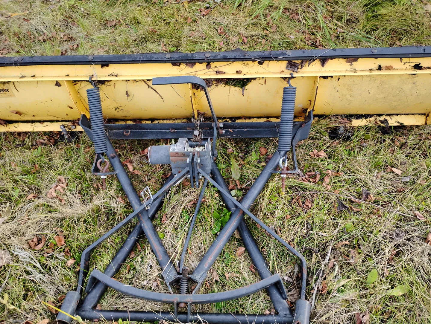 Yellow Snow Plow Blade Attachment - photo 2