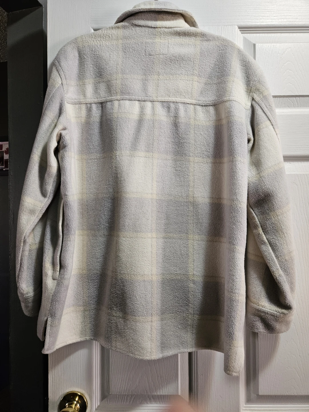 Old Navy Plaid Fleece Shacket - photo 4