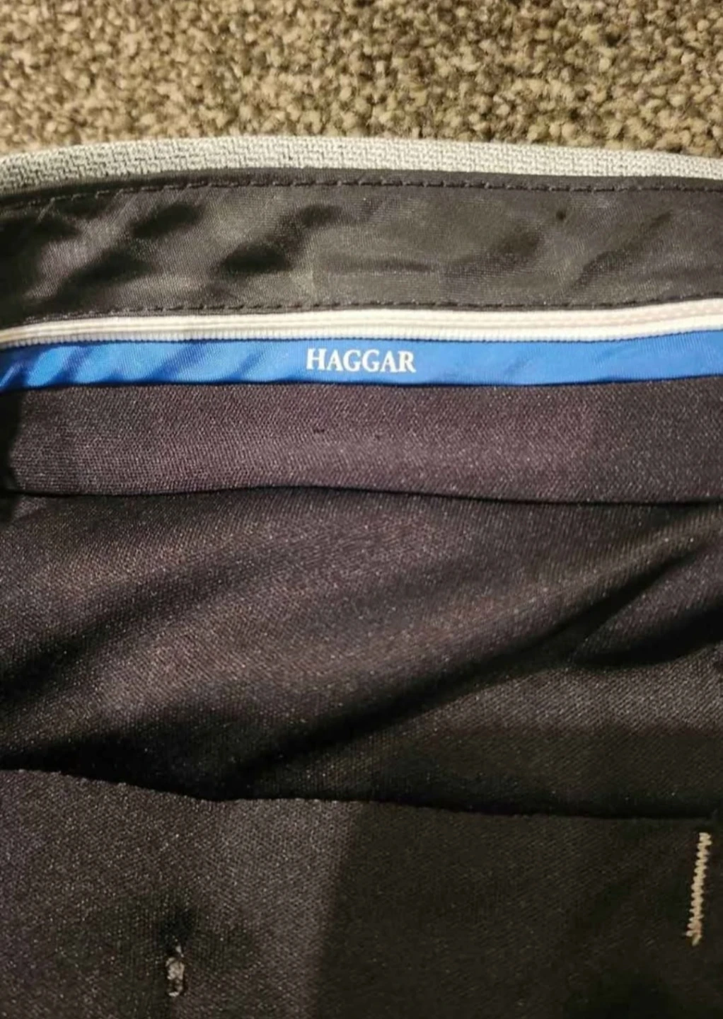 Haggar Smart Wash Pants Grey 34x30 - photo 4
