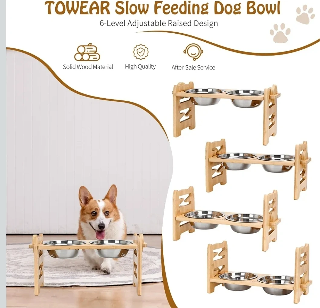 Adjustable Elevated Pet Feeding Station - photo 2