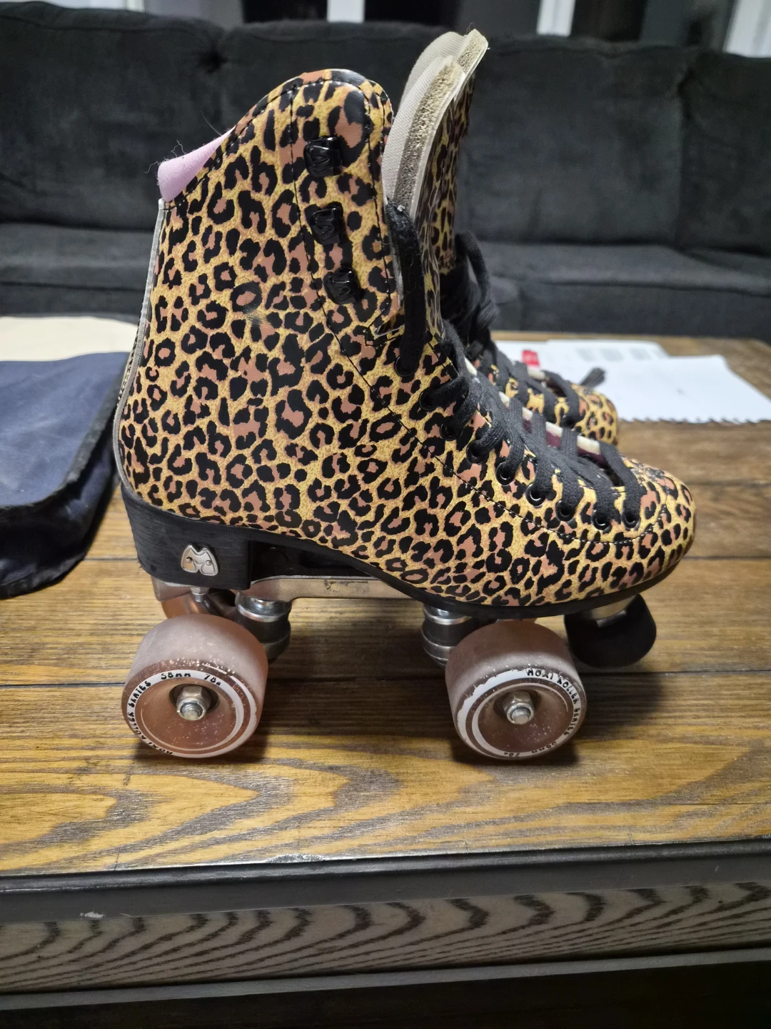 Moxi Roller Skates Leopard Print - photo 2