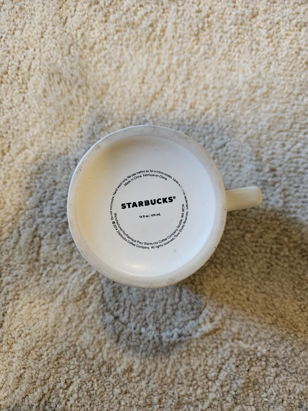 2014 Starbucks Anniversary Mug - photo 3