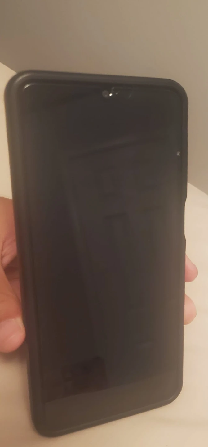 Black Phone A07 with Case and Ring Holder - photo 3