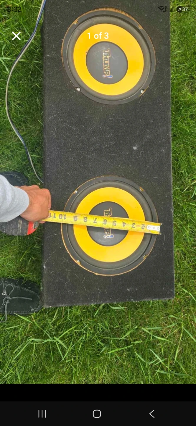 Dual 12" Thump! Subwoofer Box