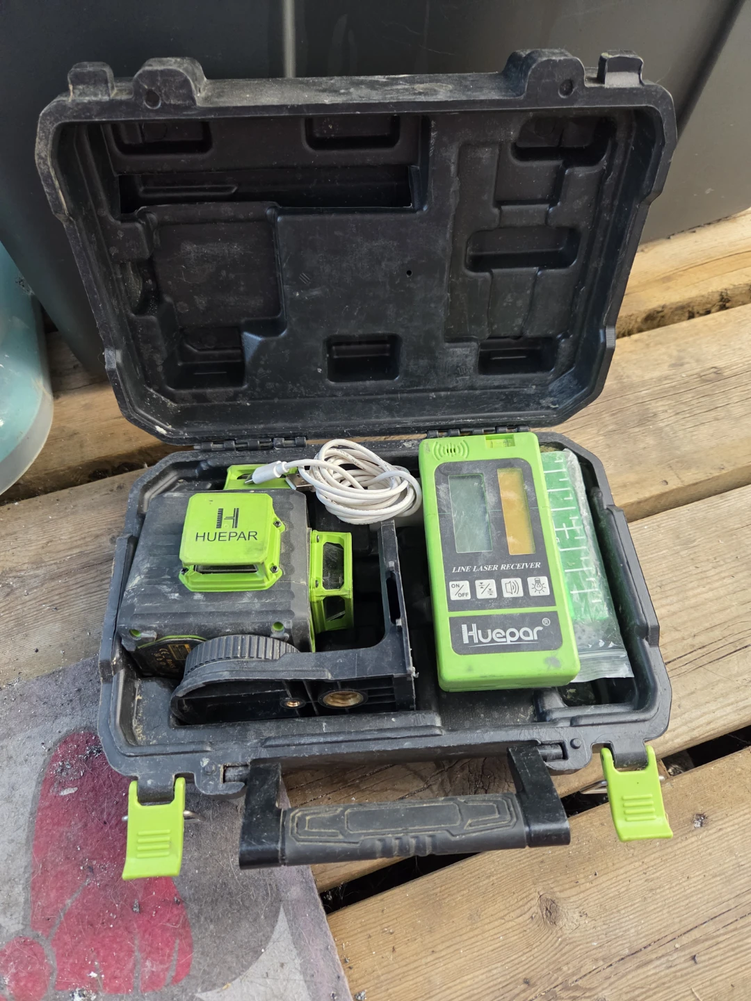 Huepar Line Laser with Receiver