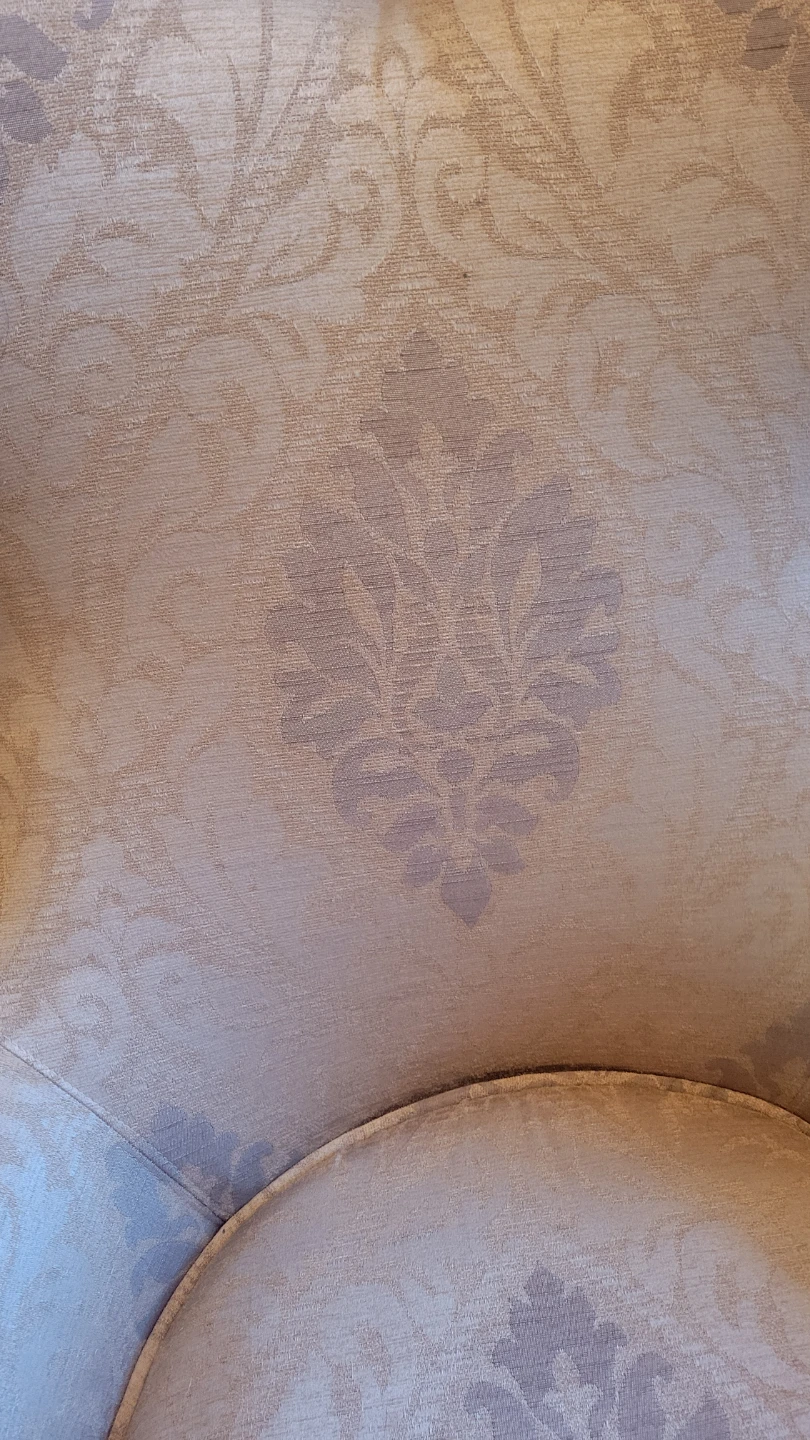 Bombay Company Beige Vintage Wingback Accent Chair - photo 4