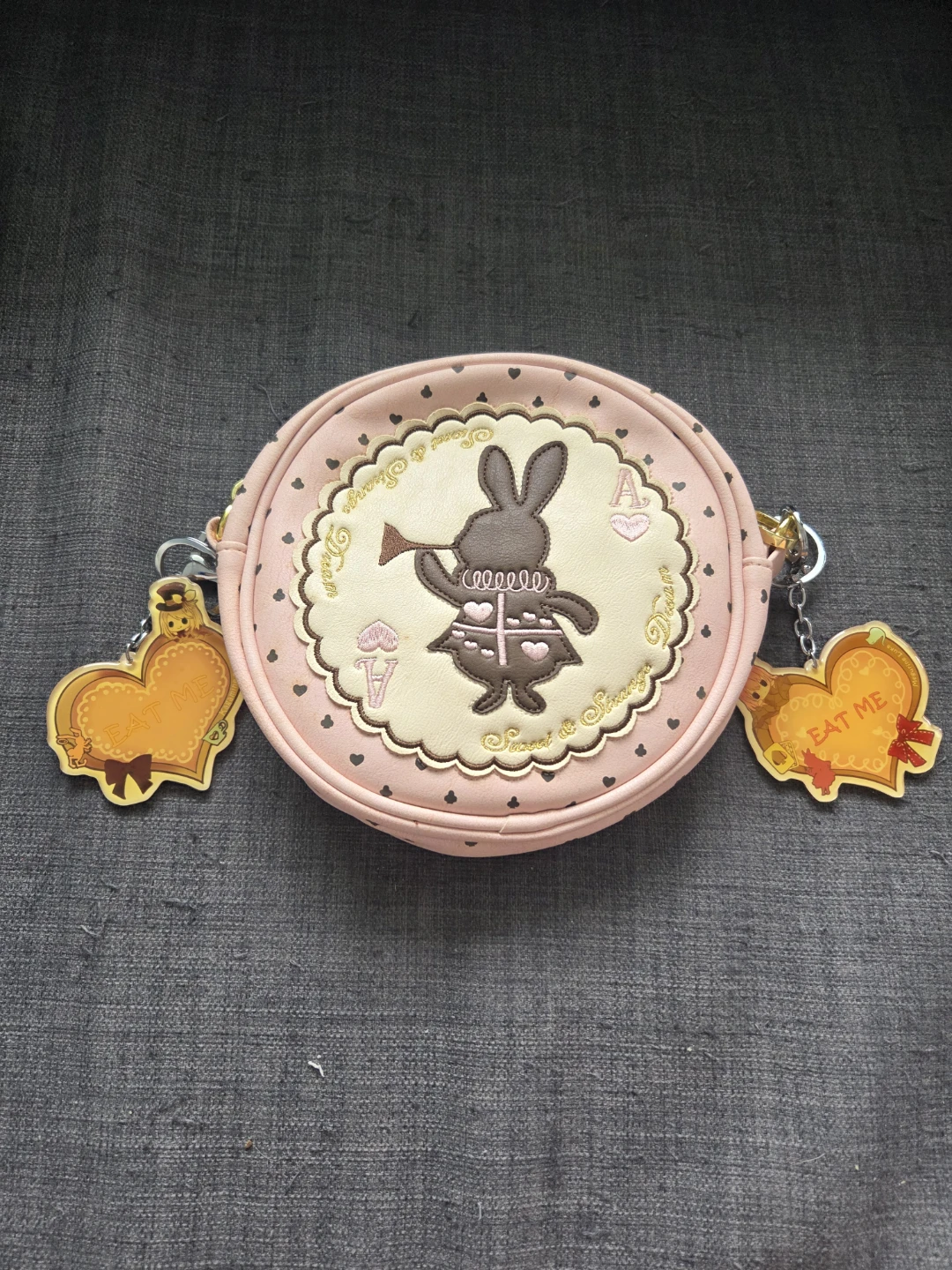 Alice in Wonderland Rabbit Round Bag