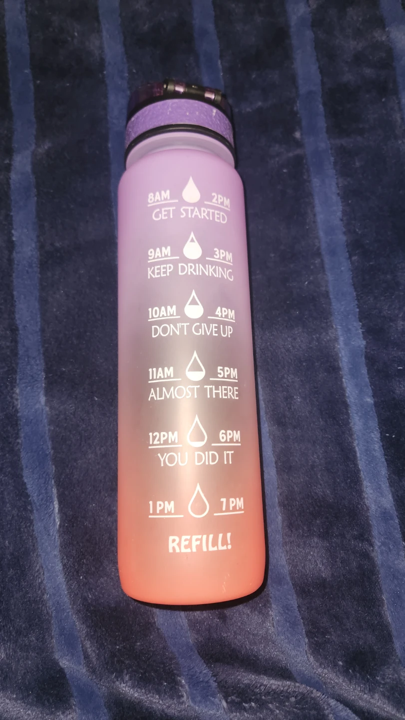 Motivational Water Bottle