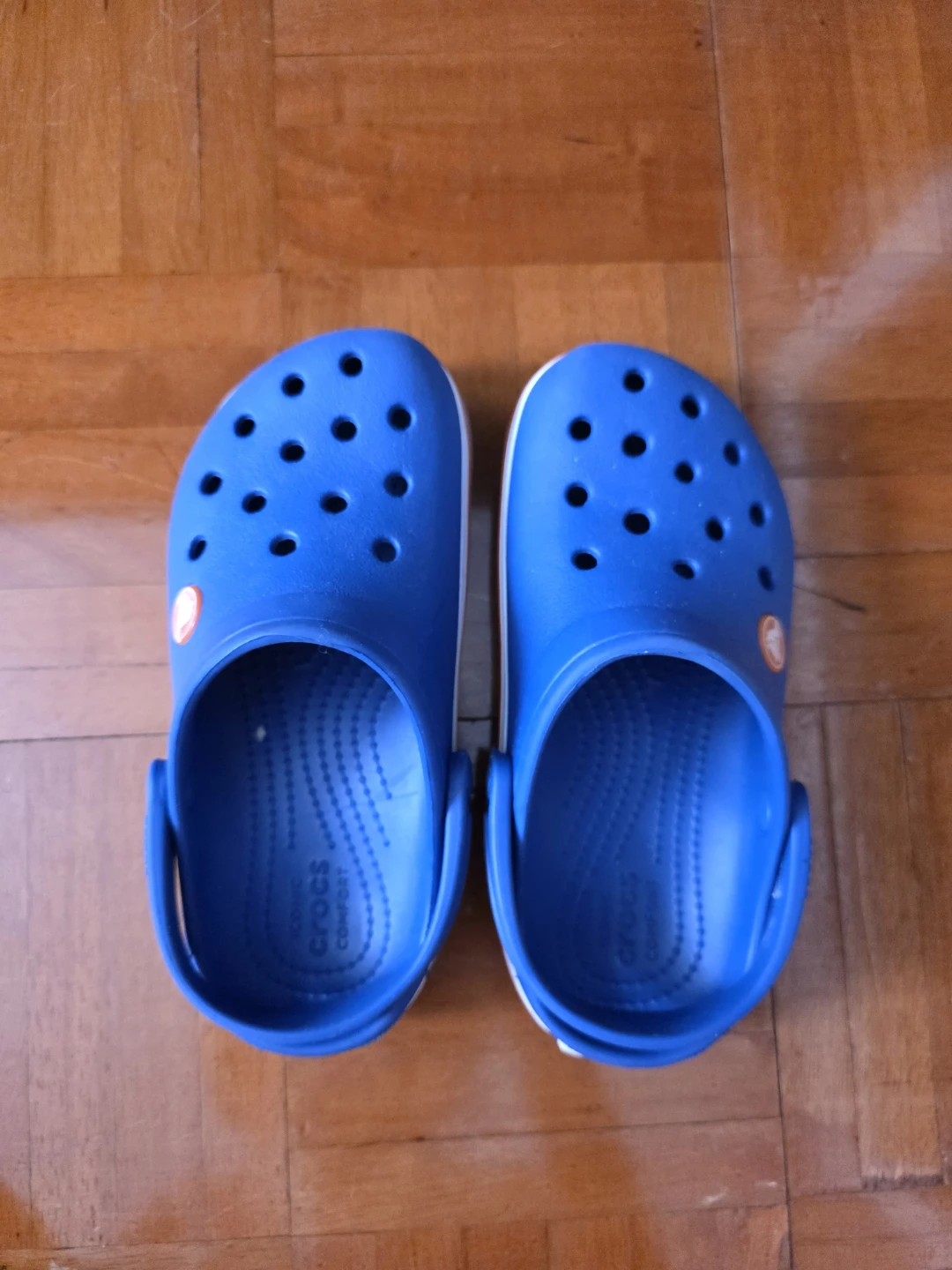 Blue Crocs Clogs