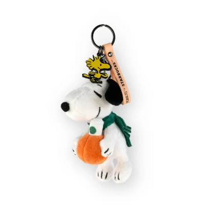 Starbucks x Peanuts Snoopy Plush Keychain