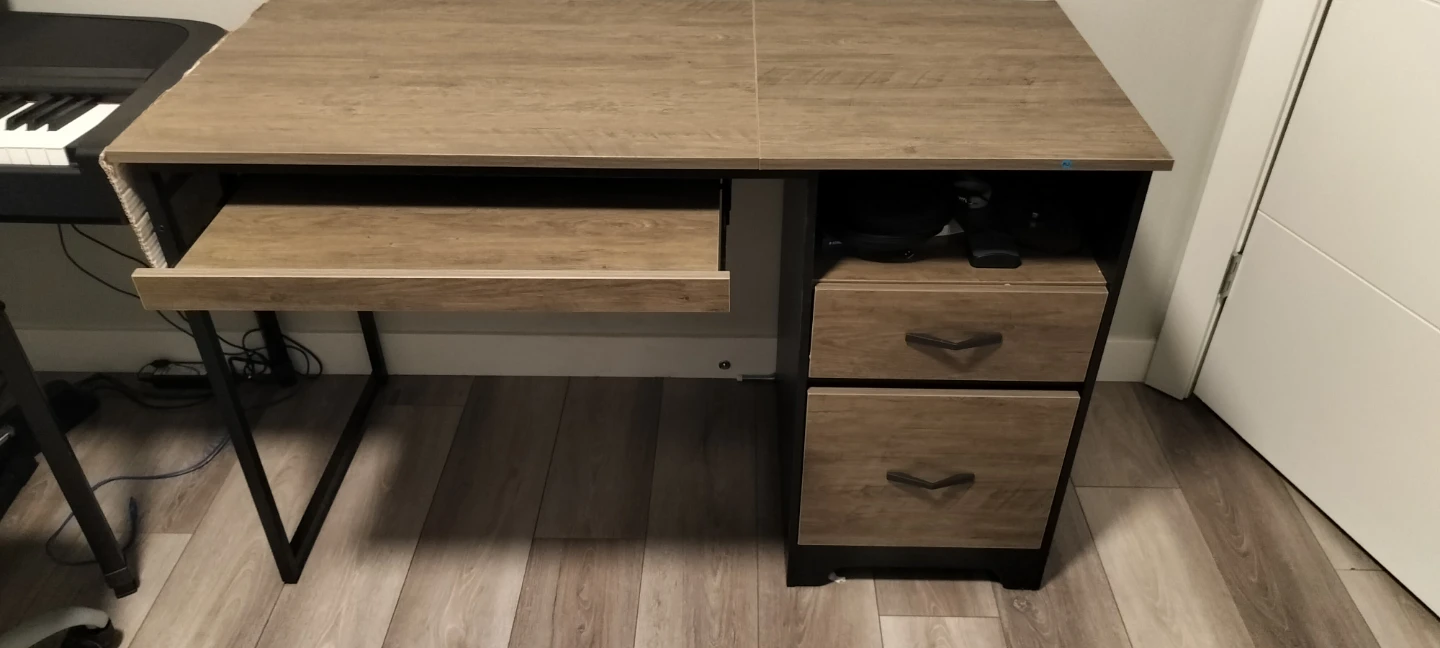 Study/ Computer Table with Storage Drawers - photo 2