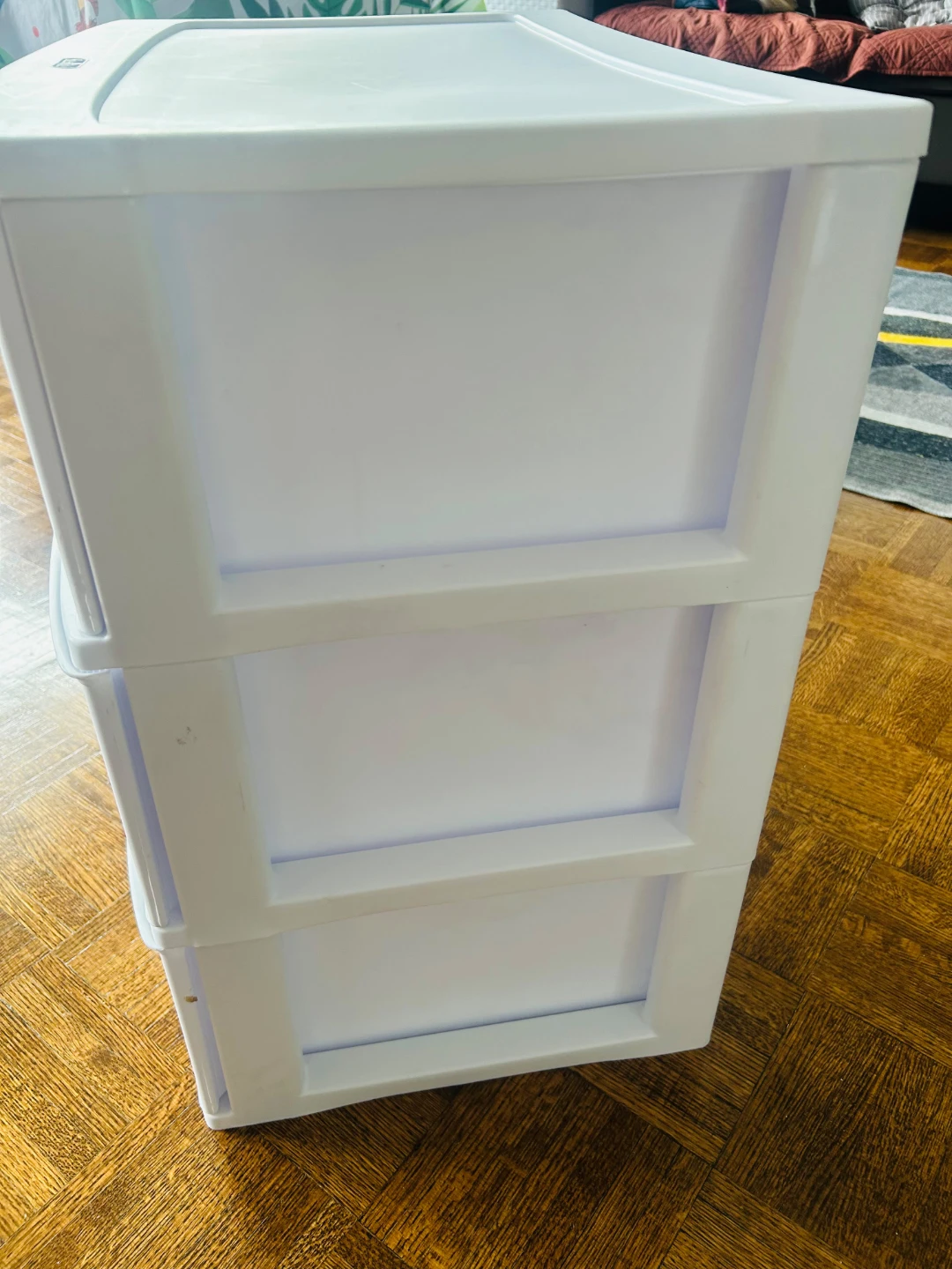Sterilite 3-Drawer Wicker Style Storage Unit - photo 3