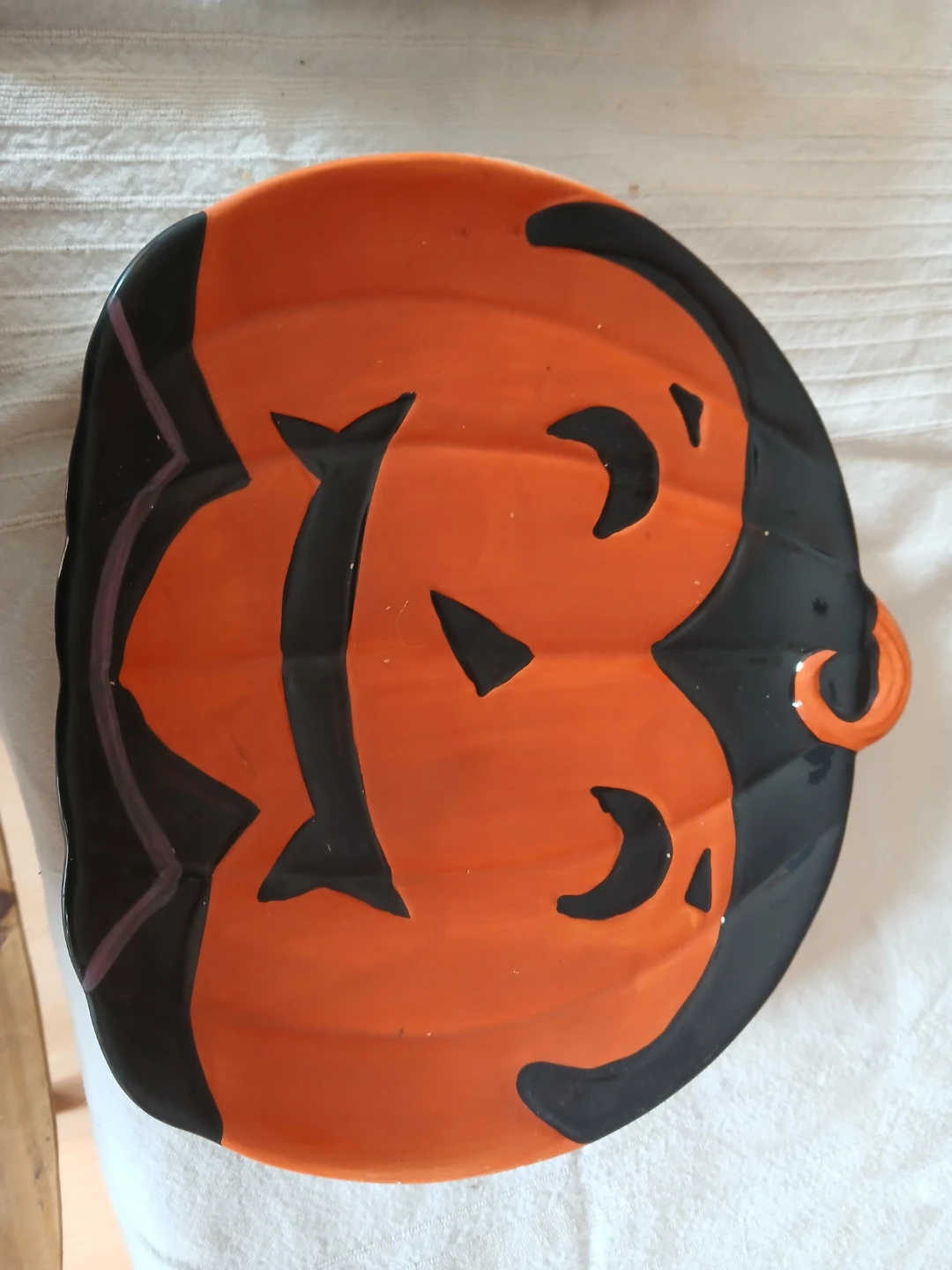 Set of 2 Halloween Ceramic Serving Plates - photo 3