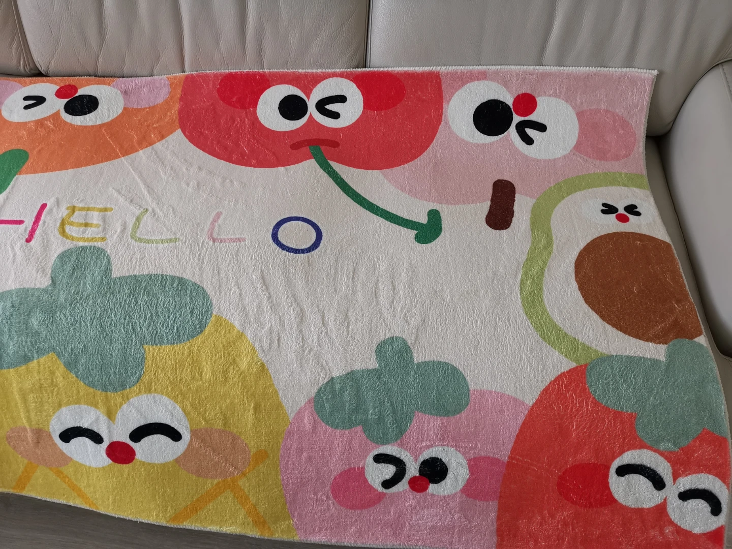 Cartoon Fruit Pattern Carpet - photo 3