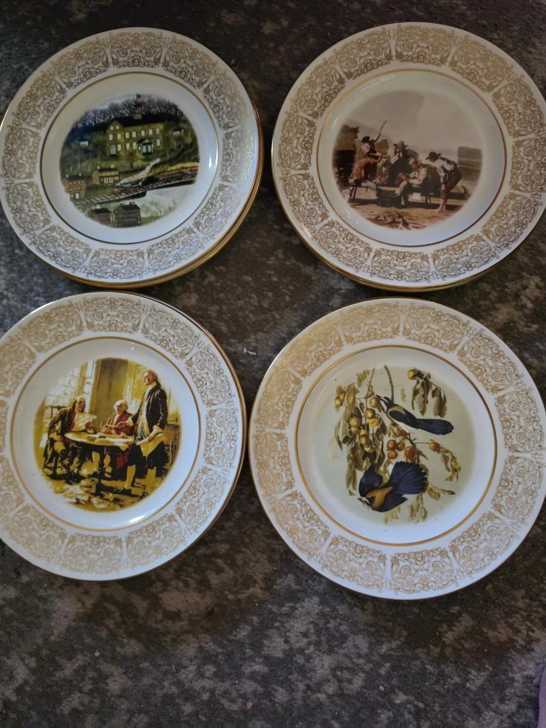 Wittnauer collector plates - photo 2