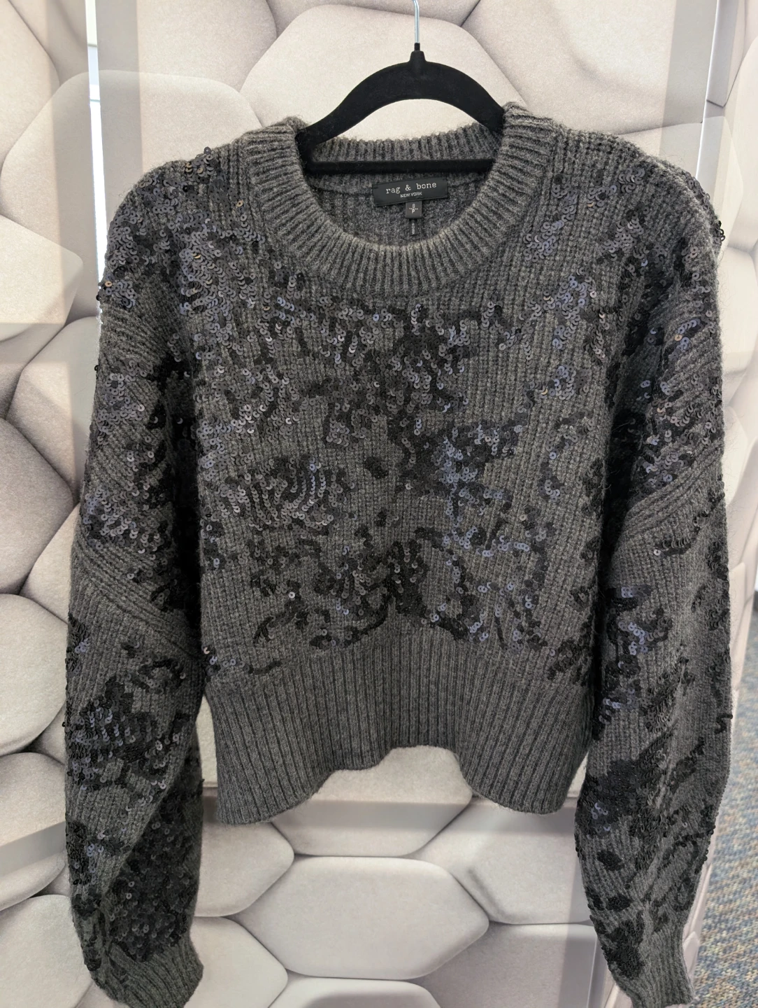 Rag & Bone Sequin Knit Sweater