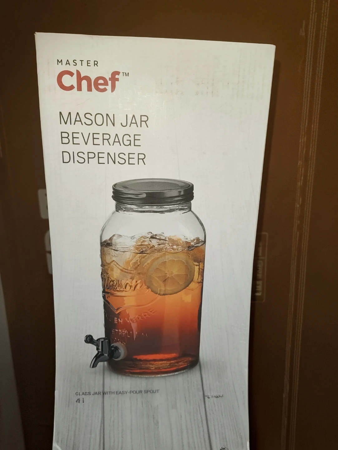 Master Chef Mason Jar Beverage Dispenser