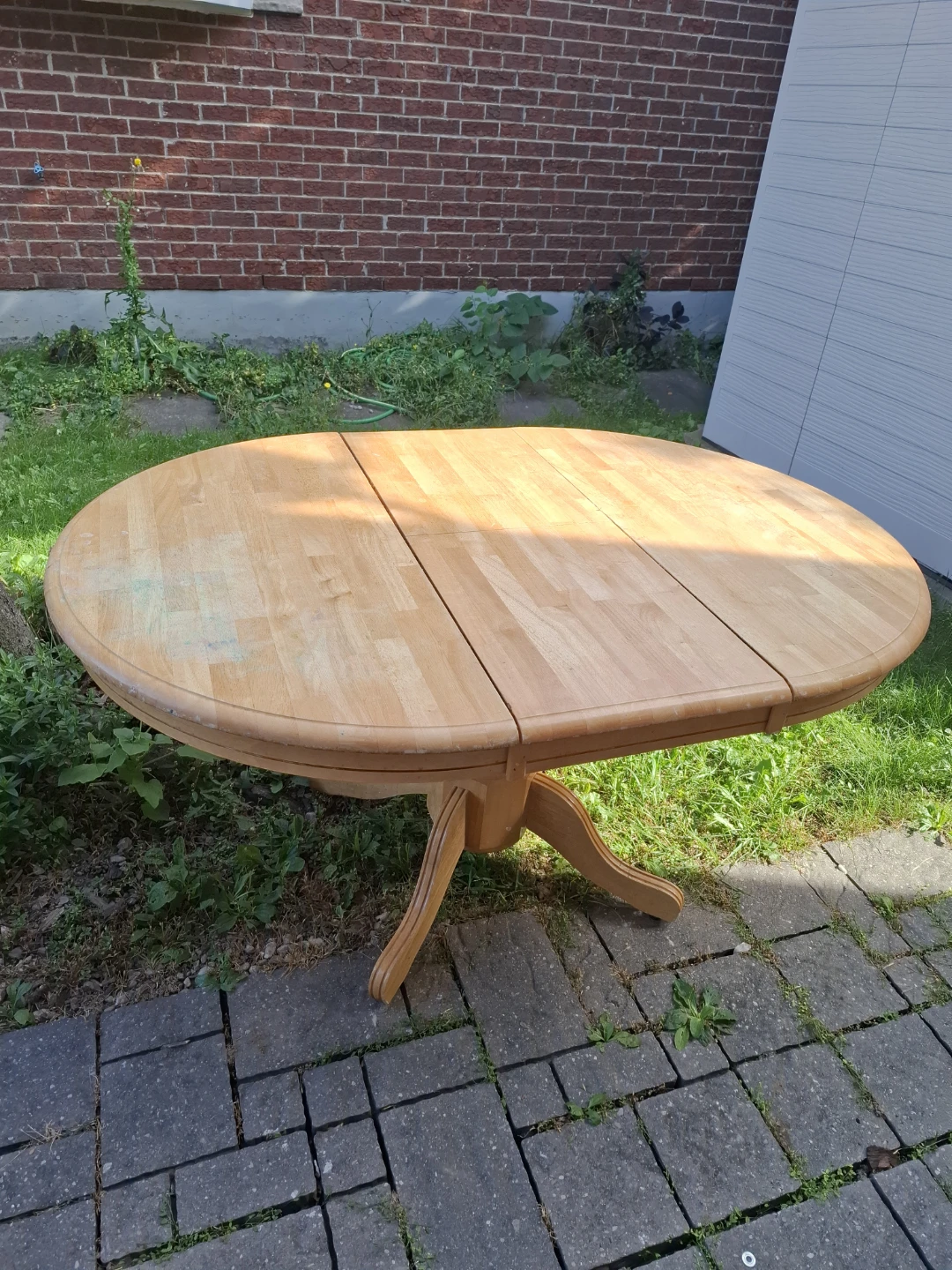 Extendable Wooden Dining Table - photo 2