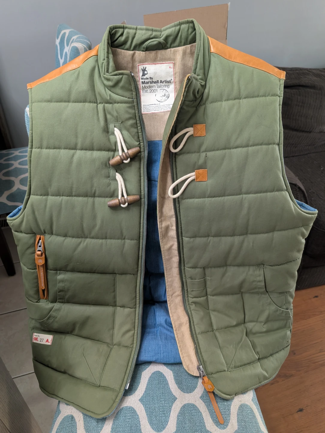 Marshall Artist Puffer Vest - XL