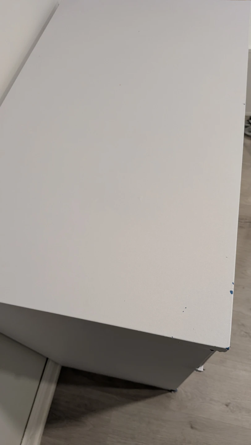 White Four-Drawer Dresser - photo 5