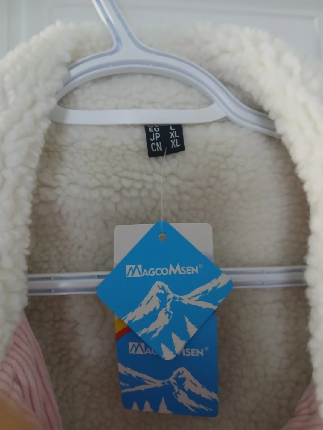 Magcomsen Pink Corduroy Jacket with Butterfly Embroidery