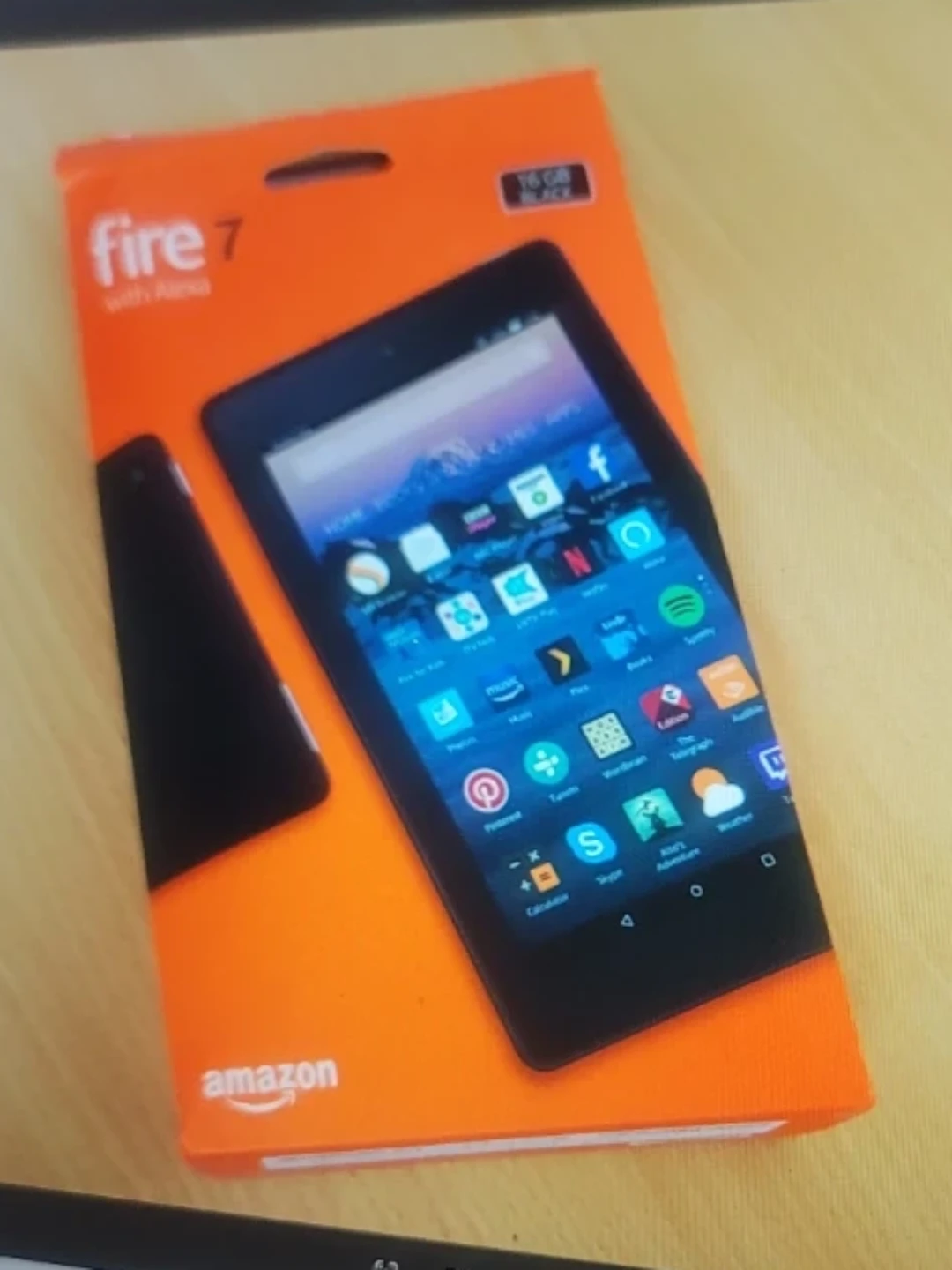 Amazon Fire 7 Tablet 16GB Black