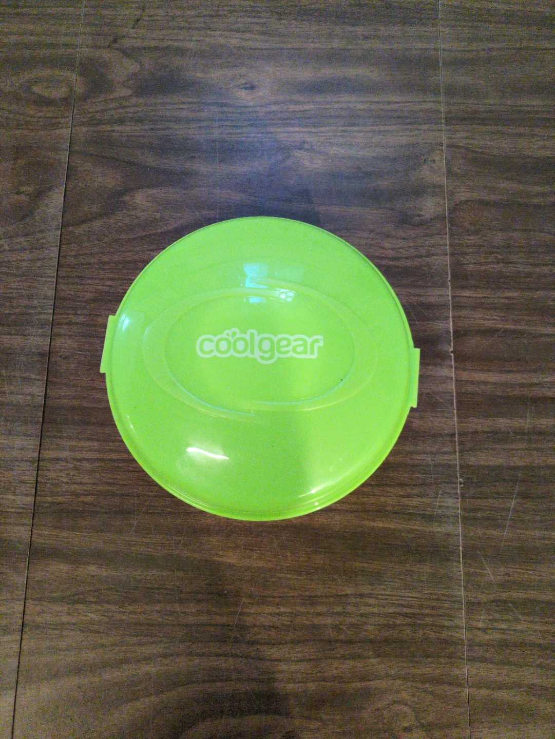 Cool Gear salad container with dressing cup