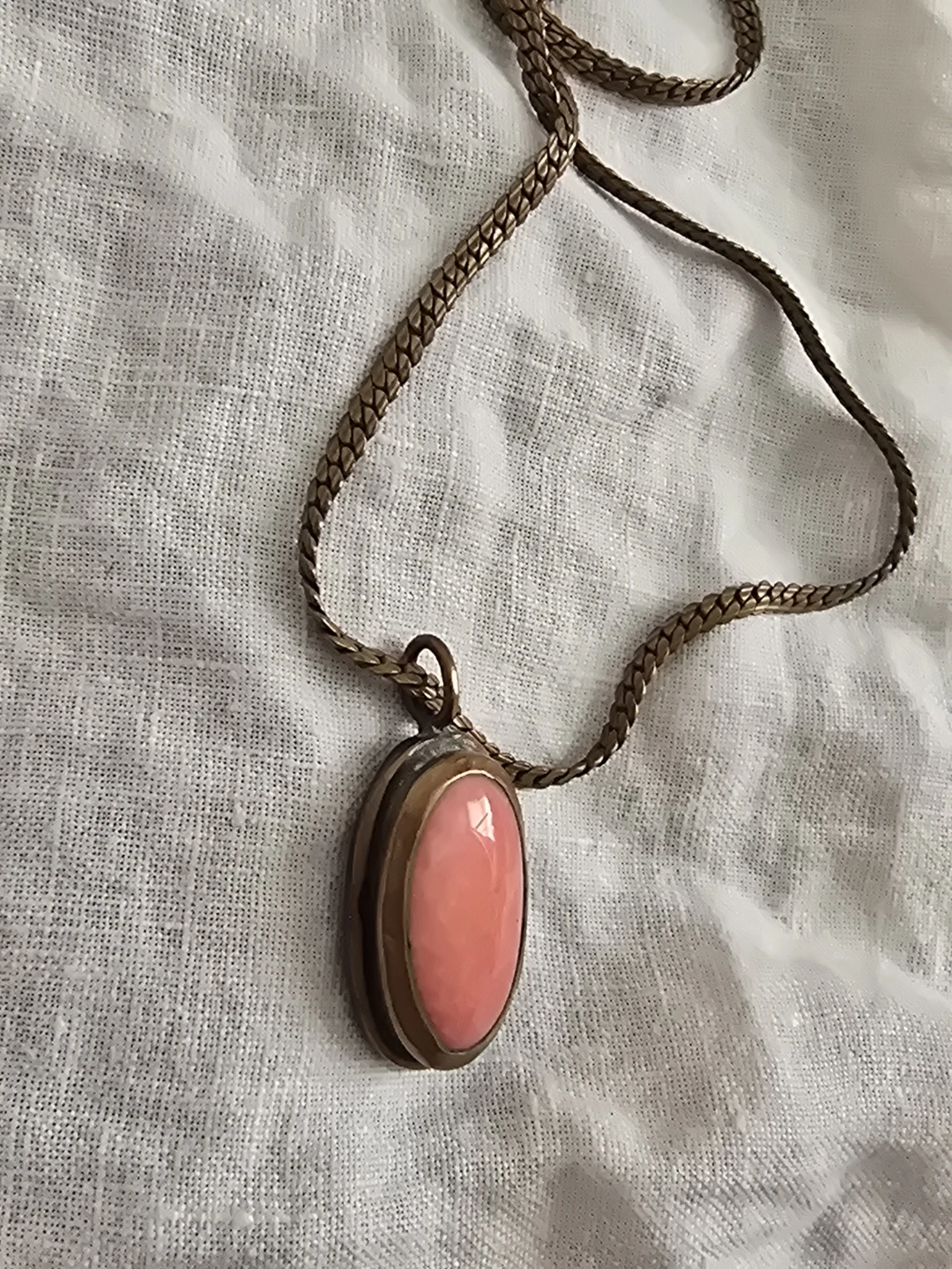 🏈Vintage Rafael Alfandary Canada Oval Necklace - photo 4