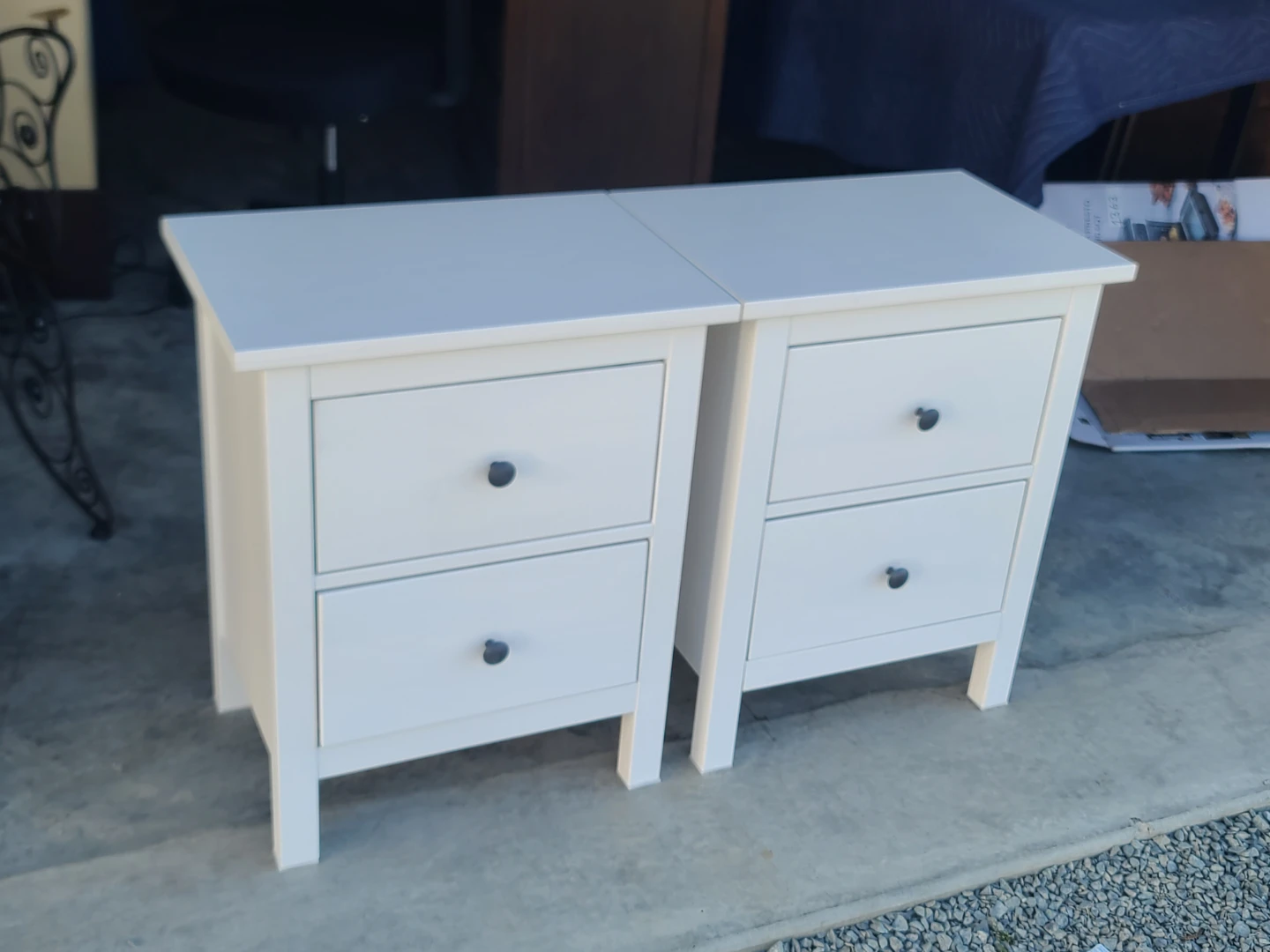 IKEA Hemnes 2-Drawer Nightstands - Pair - photo 2