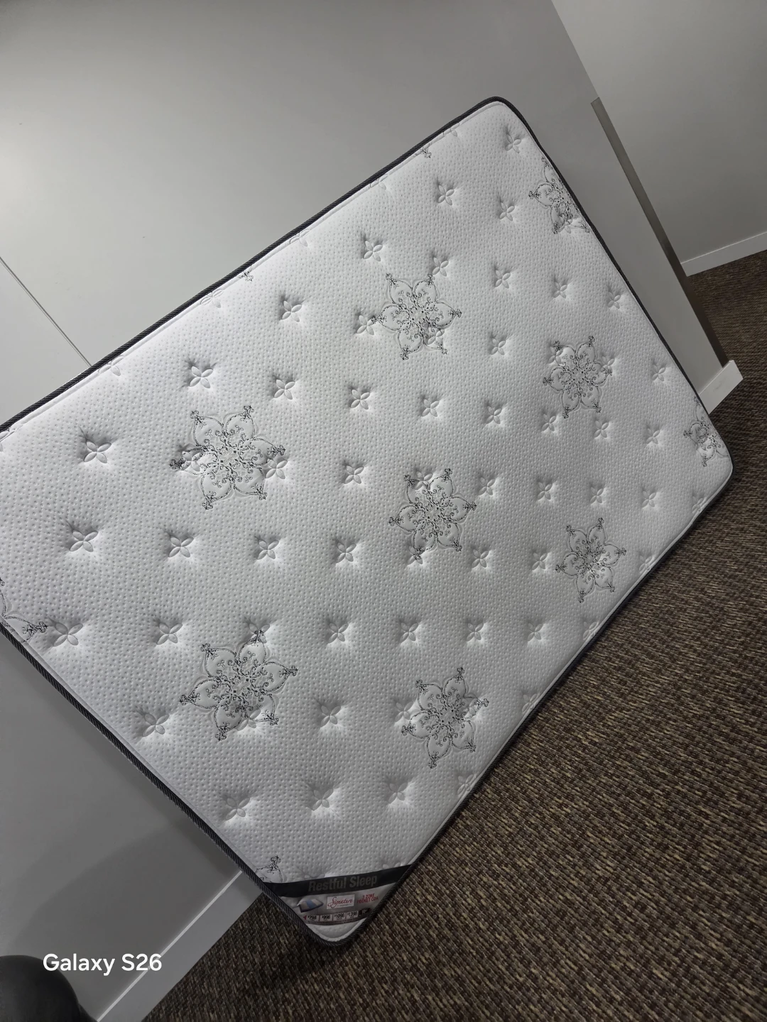 Mattress & boxspring