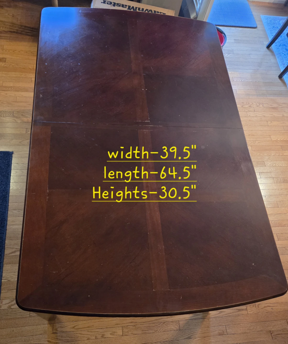 Dining table