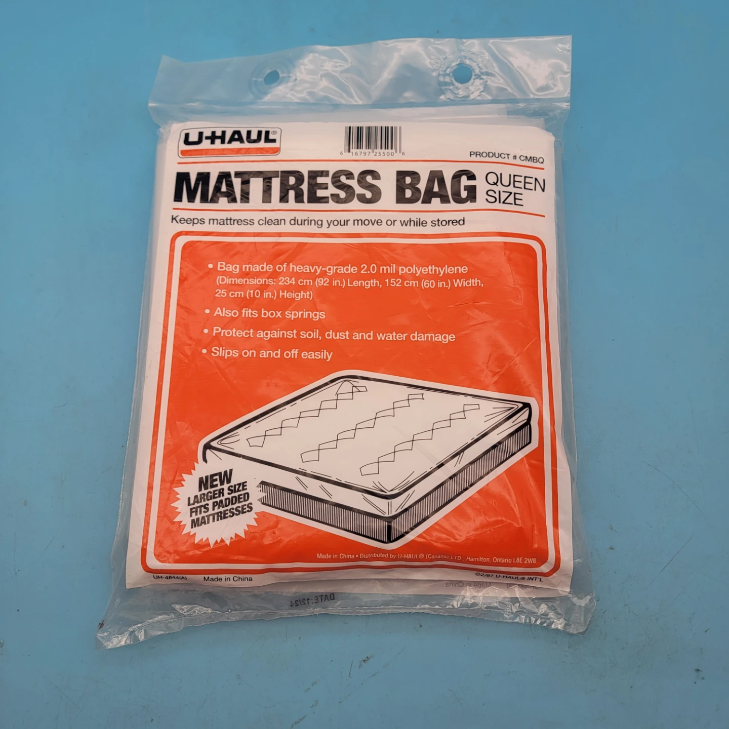 🥳NEW🤩 U-Haul MATTRESS BAG - Queen Size