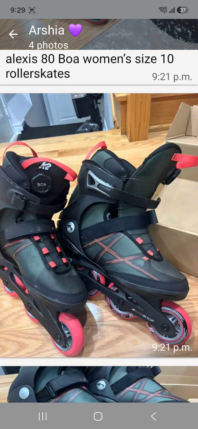 Size 10 woman rollerskates - photo 4
