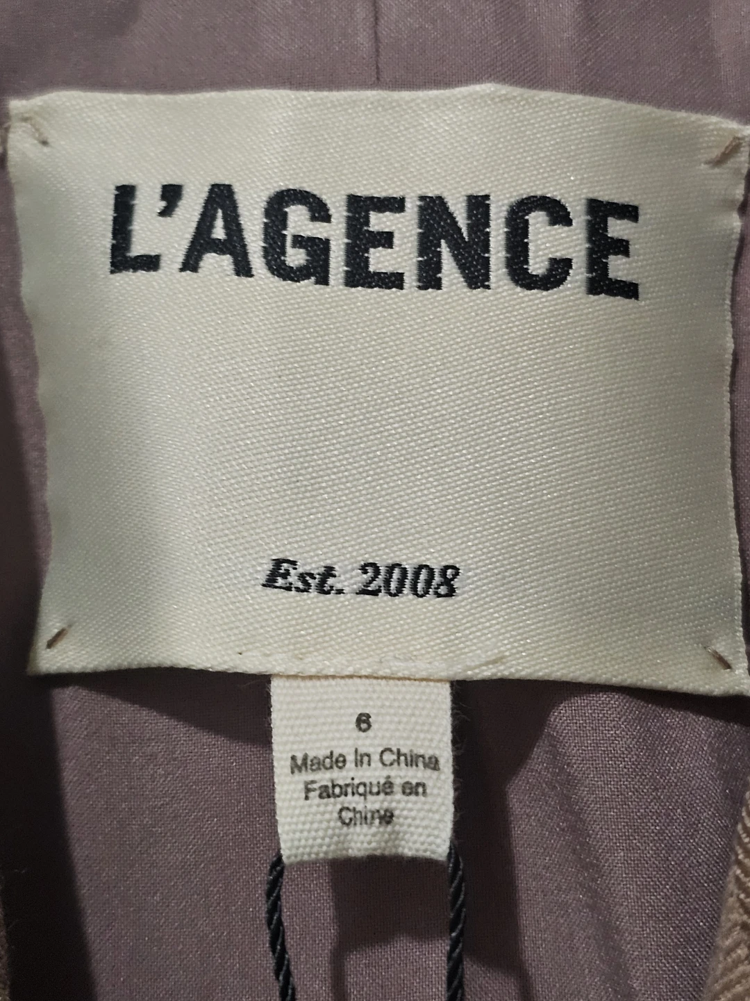 L'Agence Striped Double-Breasted Blazer - photo 5