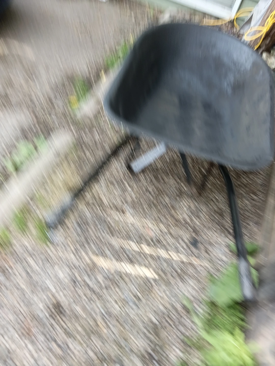 Black Garden Wheelbarrow - photo 2