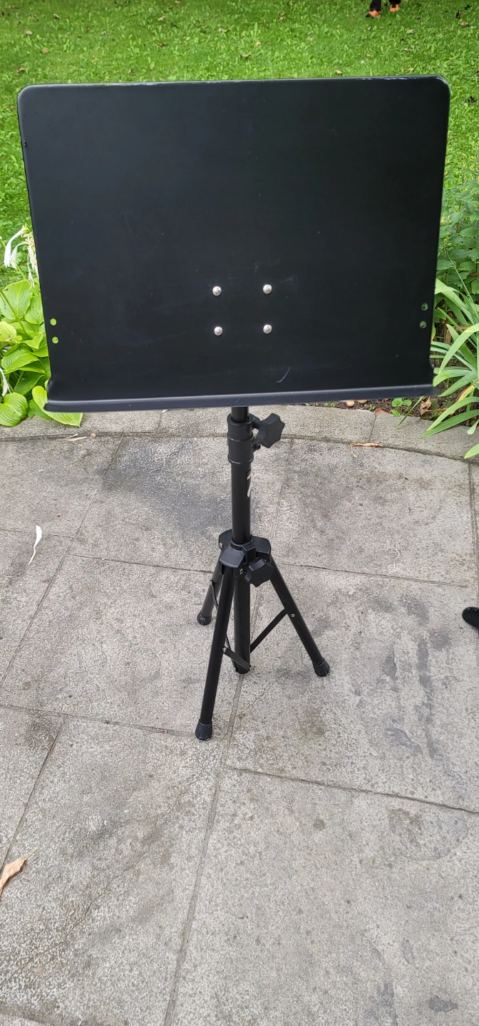 Black Folding Music Stand