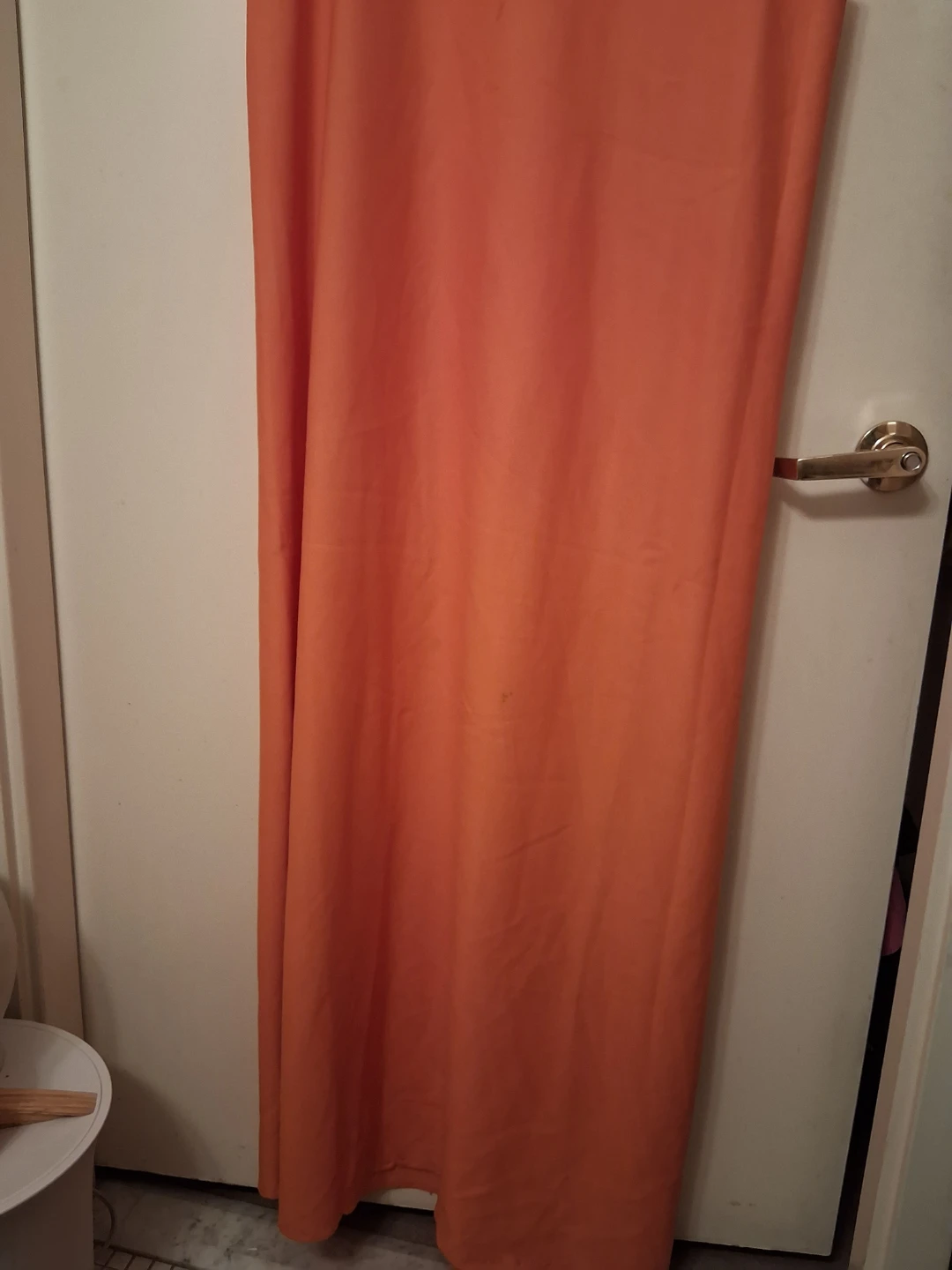 Orange Fabric- Unfinished Wraparound Dress - photo 2