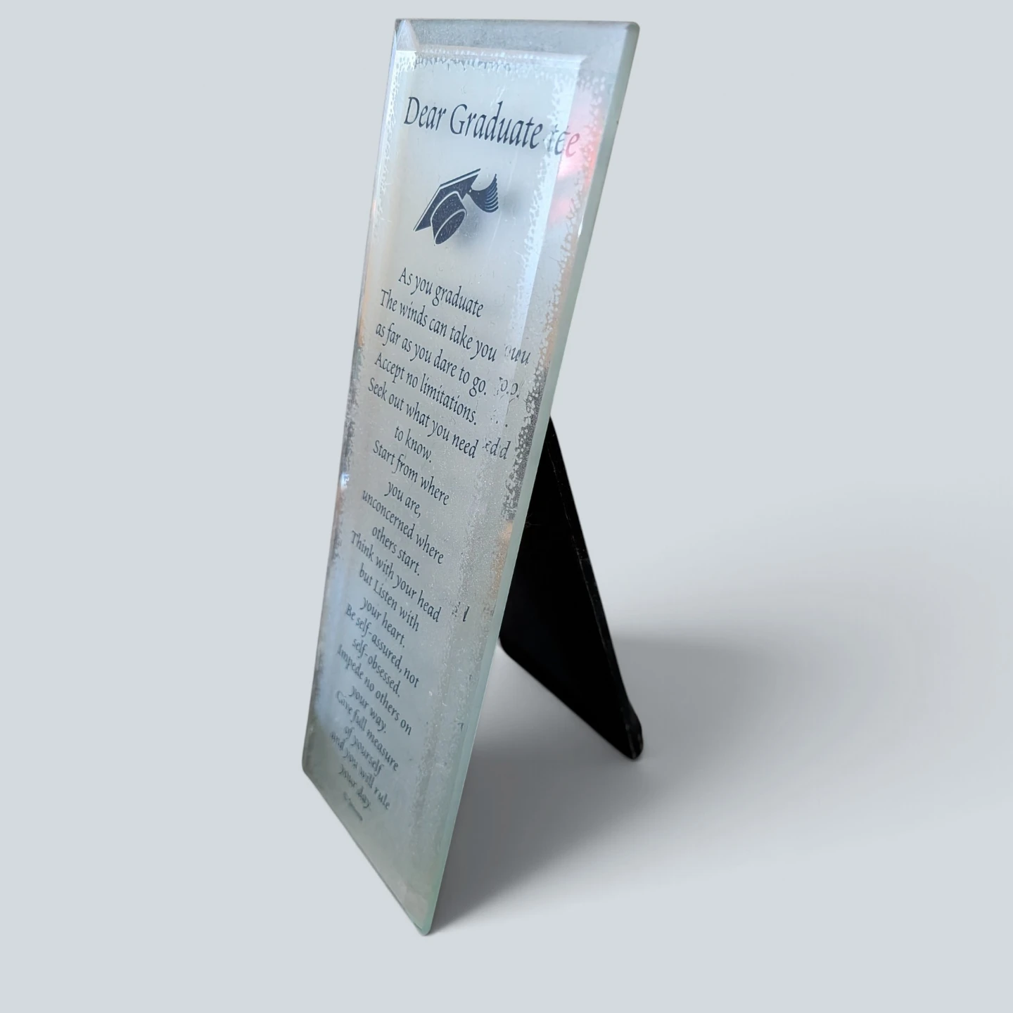 Stravina Dear Graduate Glass Plaque - photo 3
