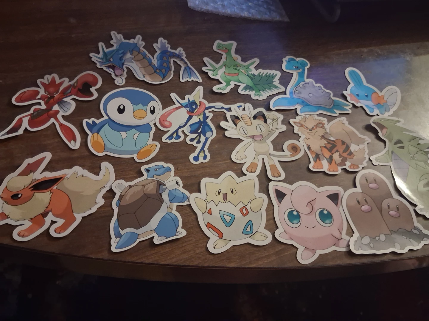 Set of 15 Pokemon Stickers