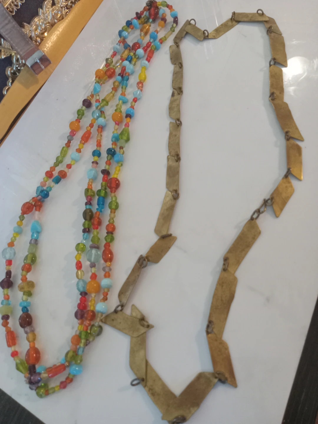 Set of Two Statement Necklaces