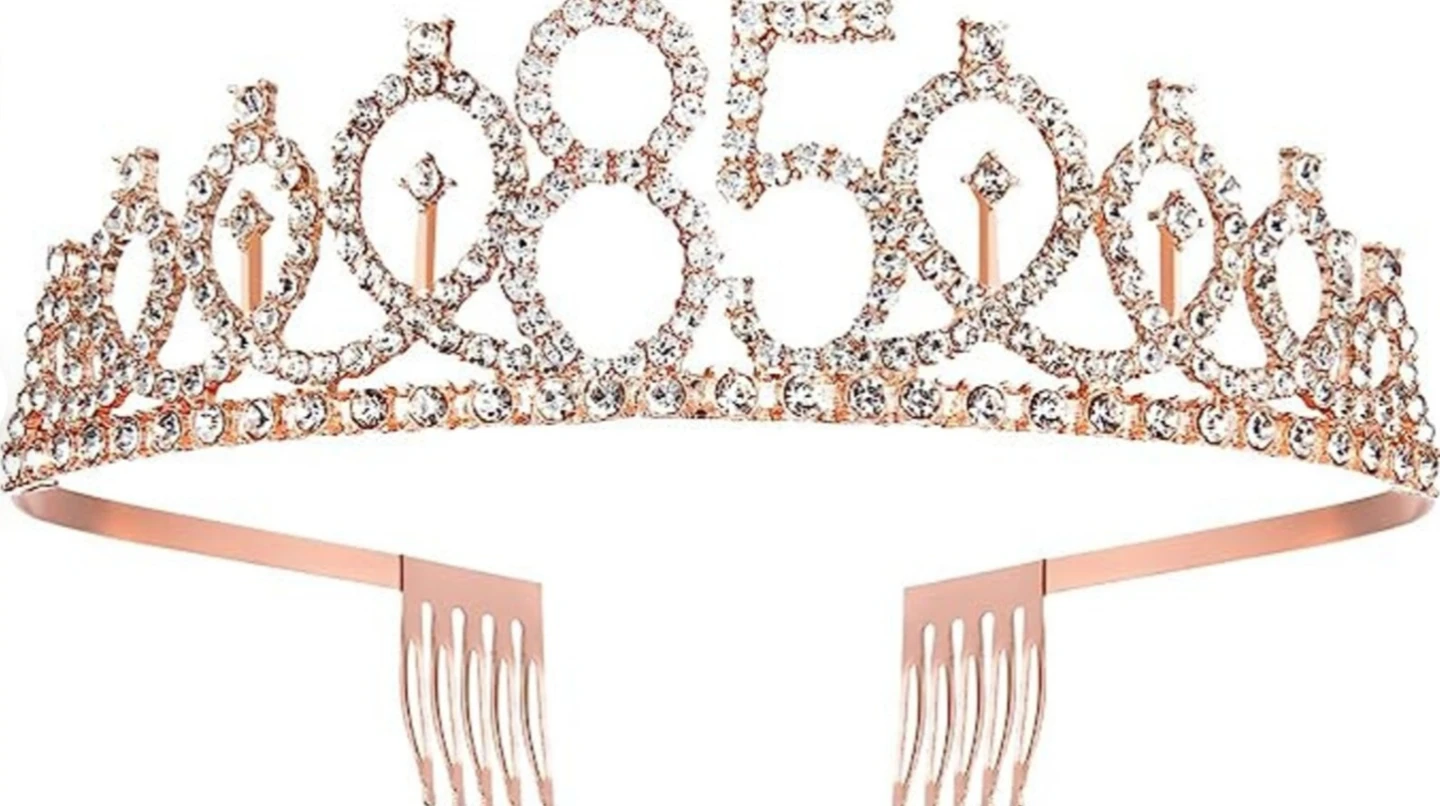New Rose gold 50th birthday tiara - photo 2
