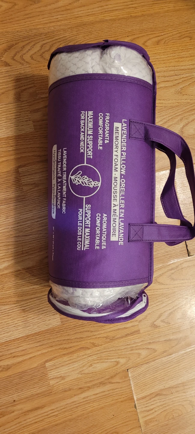 Lavender Memory Foam Pillow - photo 2