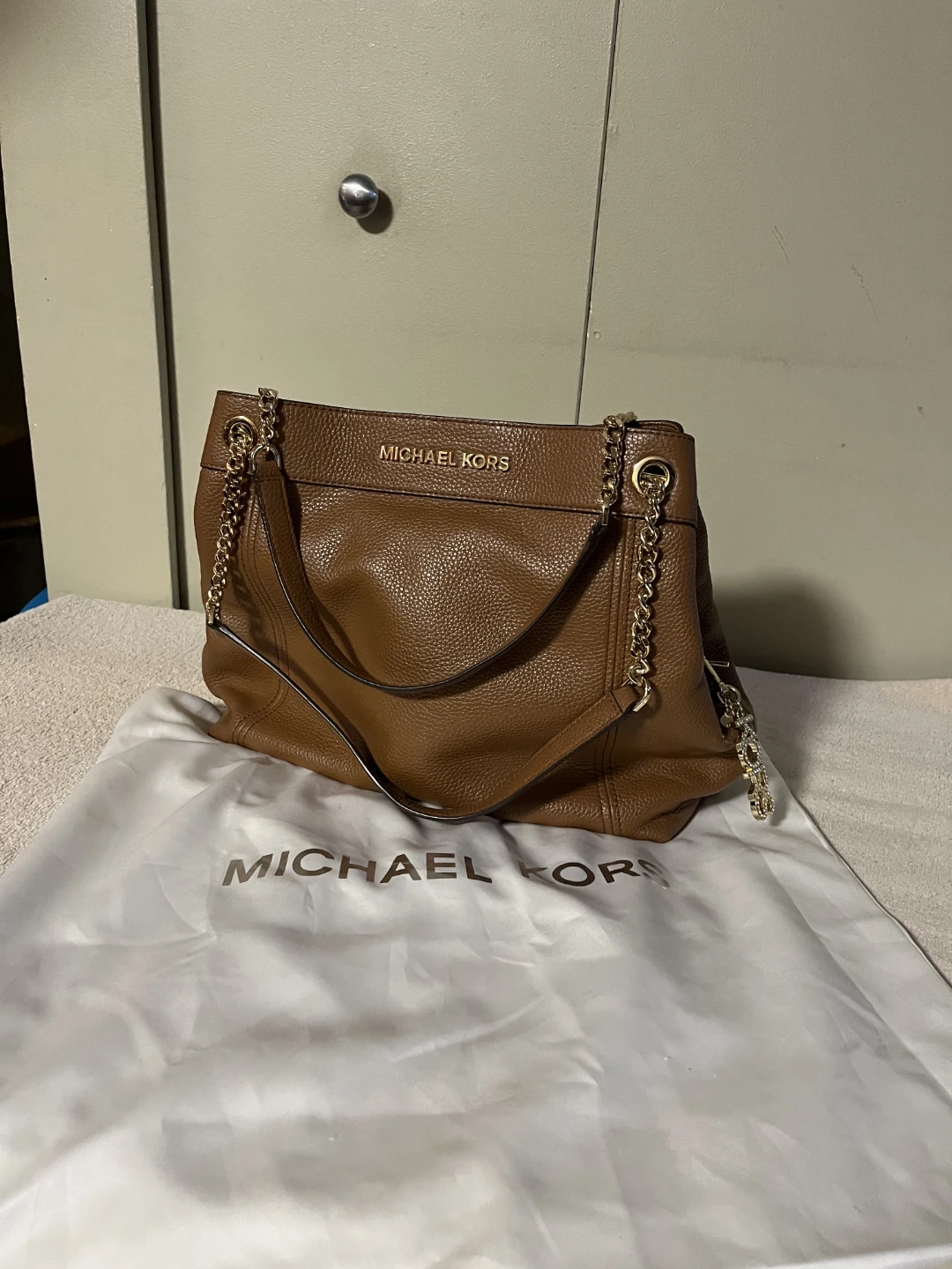 Michael Kors Brown Leather Shoulder Bag - photo 4