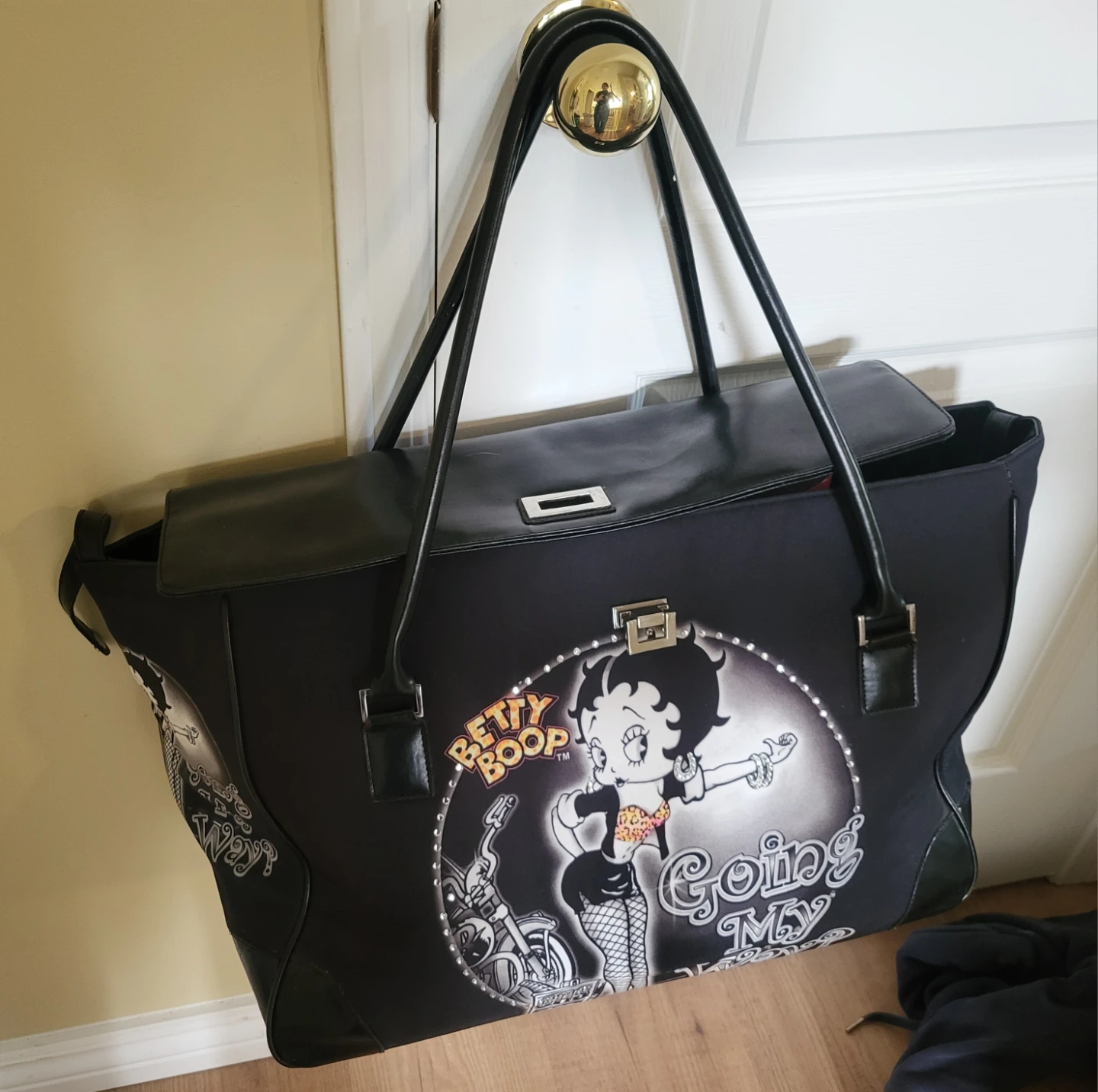 Betty Boop Graphic Tote Bag