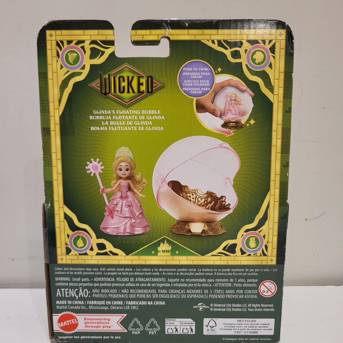 Wicked Glinda's Floating Bubble Doll Set - photo 2